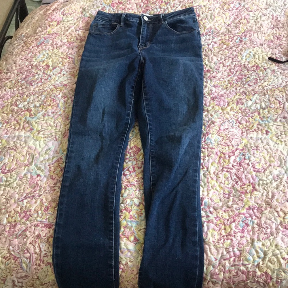 super high rise skinnies